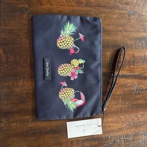 Vera Bradley NWT Lighten Up Wristlet 9”x6” Fits your cellphone, lipstick & cash